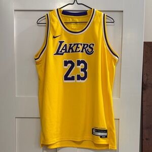 Nike Lakers LeBron James Basketball Jersey- Kids